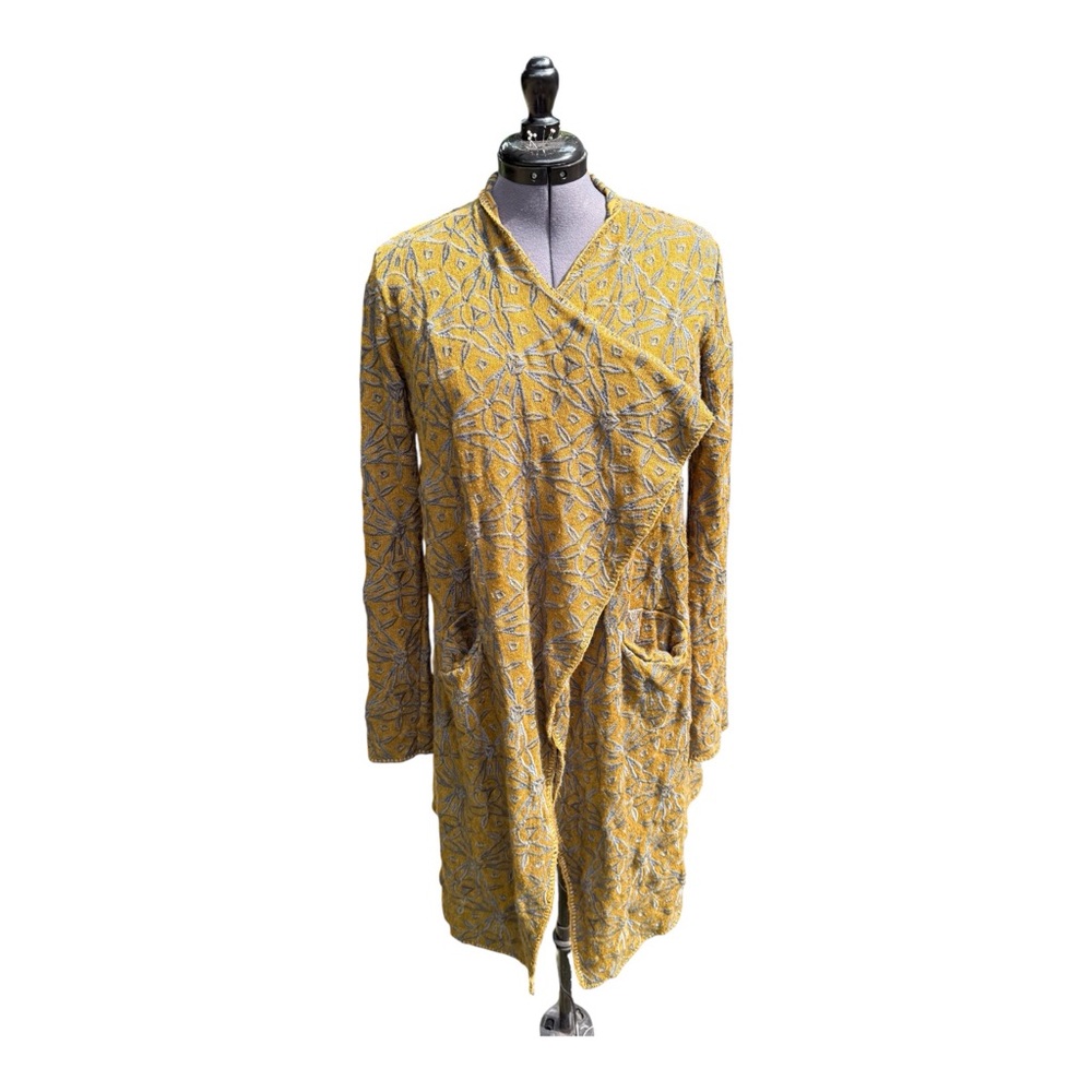Johnny Was Embroidered Knit Sweater Coat (S) - Picture 8 of 8